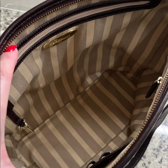 Brahmin Medium Asher Tote in Crème Solmar Colorway EUC - Picture 12 of 17